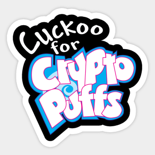 Crypto Puffs Sticker